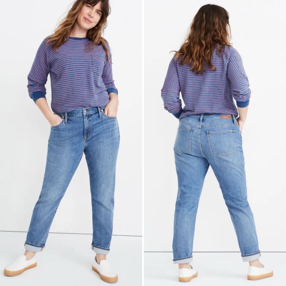 MADEWELL The Slim Boyjean in Willowbrush Wash Size 30 / 10